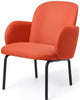  Dost lounge stol stål terracotta