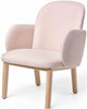  Dost Lounge Chair Træ Pink