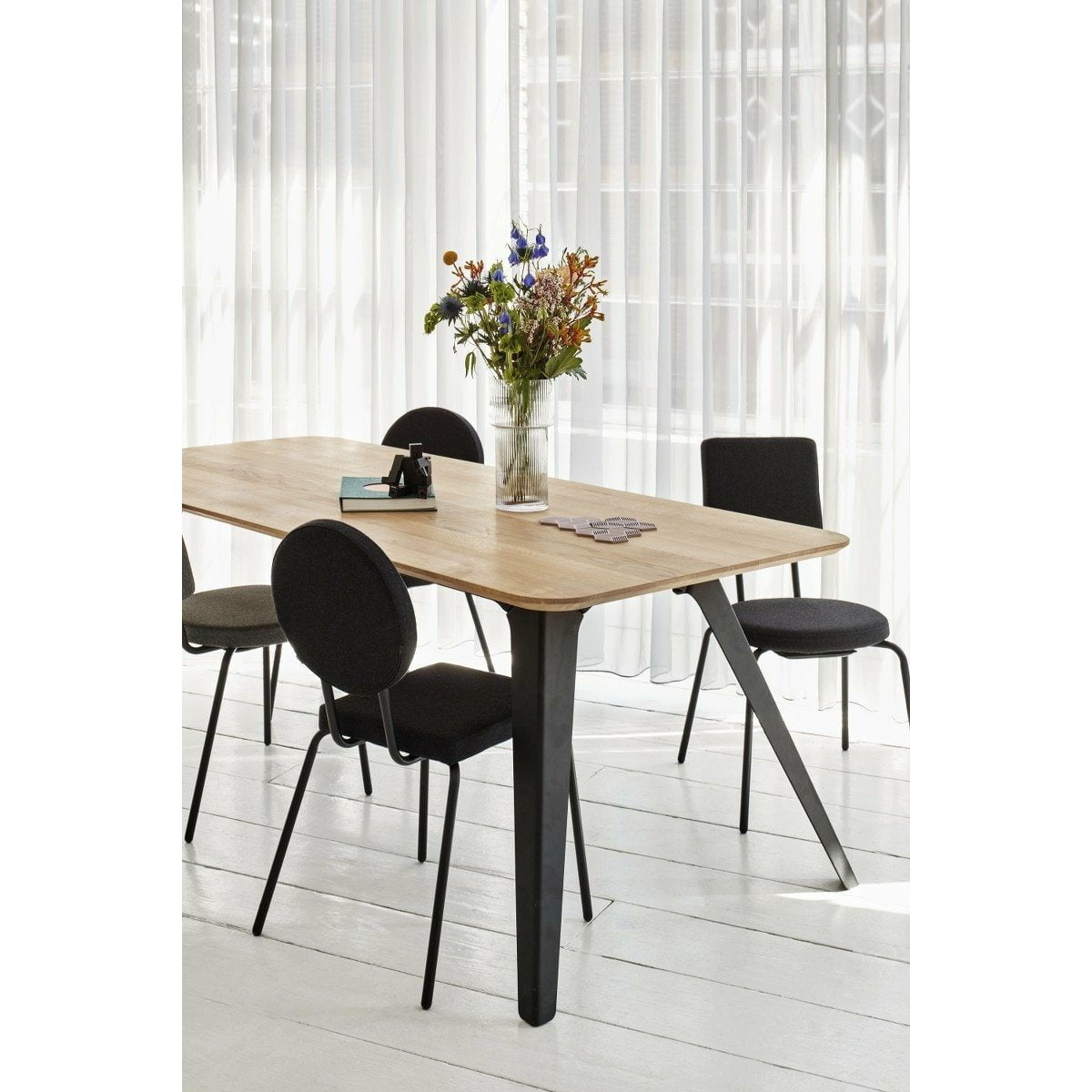 [product_category]-Puik Option Chair Seat Square / Backrest Round, Black-Puik-8719325175004-OCSR-10056-PUI-2