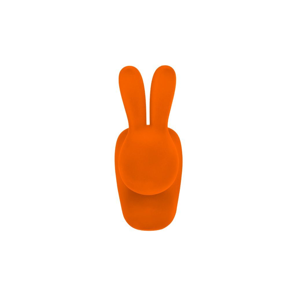 [product_category]-Qeeboo Baby Bunny Chair Velvet Finish, Orange-Qeeboo-8052049053068-90009OR-QEE-2