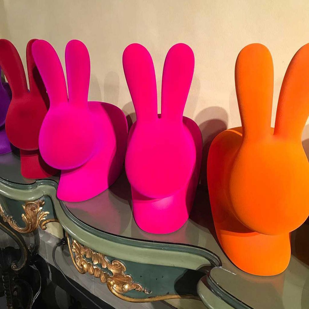 [product_category]-Qeeboo Baby Bunny Chair Velvet Finish, Red-Qeeboo-8052049053082-90009RE-QEE-5