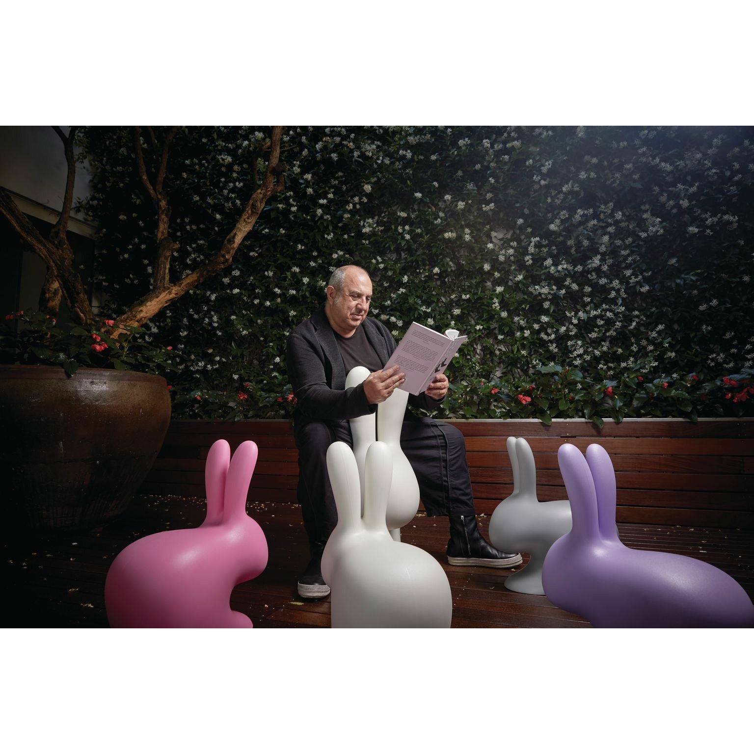 [product_category]-Qeeboo Bunny Chair By Stefano Giovannoni, Violet-Qeeboo-8052049050166-90002VI-QEE-6