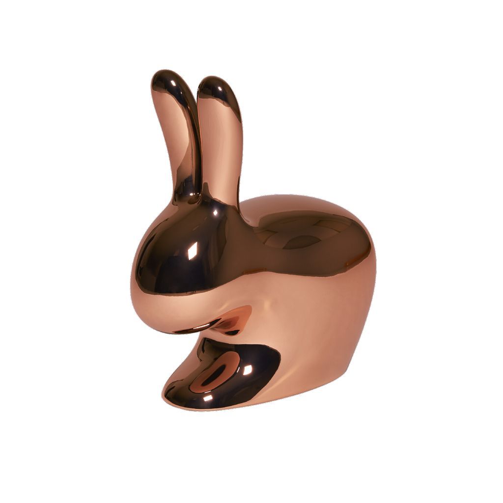 [product_category]-Qeeboo Bunny Chair Metal Finish, Copper-Qeeboo-8052049050913-90004CO-S-QEE-2