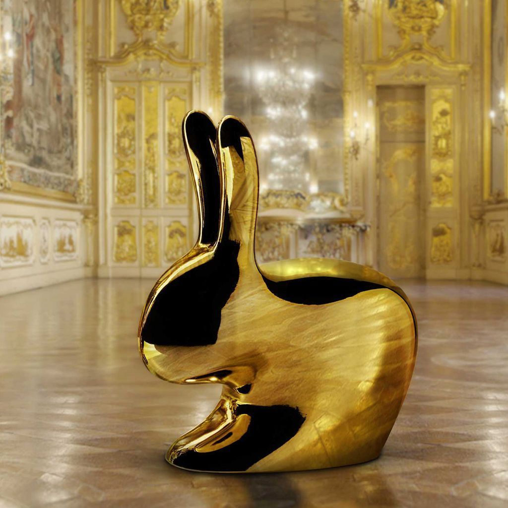 [product_category]-Qeeboo Bunny Chair Metal Finish, Gold-Qeeboo-8052049050562-90004BR-S-QEE-12