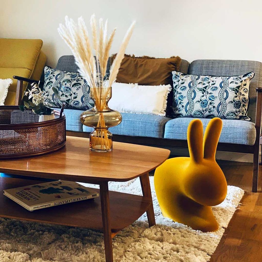 [product_category]-Qeeboo Bunny Chair Velvet Finish, Dark Gold-Qeeboo-8052049053112-90010DG-QEE-4