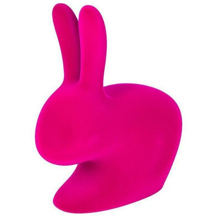 [product_category]-Qeeboo Bunny Chair Velvet Finish, Fuxia-Qeeboo-8052049053136-90010FX-QEE-1