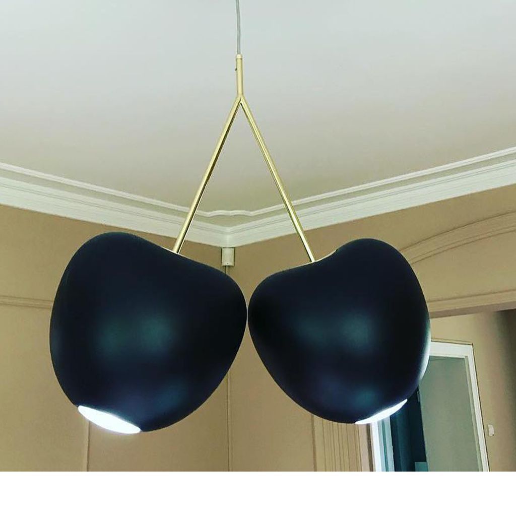 [product_category]-Qeeboo Cherry Suspension Lamp By Nika Zupanc, Pink-Qeeboo-8052049051682-20001PI-O-QEE-3