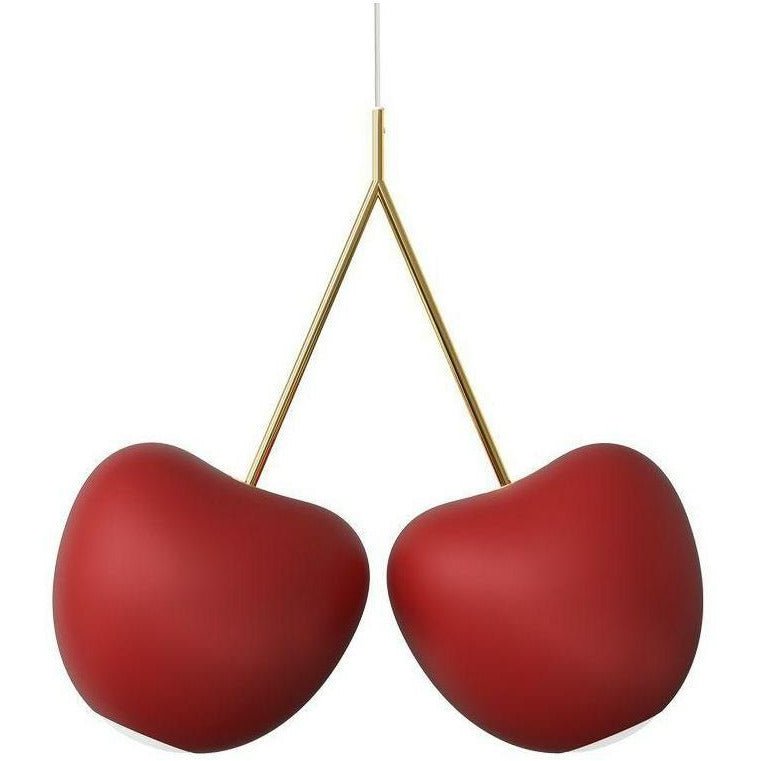 [product_category]-Qeeboo Cherry Suspension Lamp By Nika Zupanc, Red-Qeeboo-8052049051699-20001RE-O-QEE-1