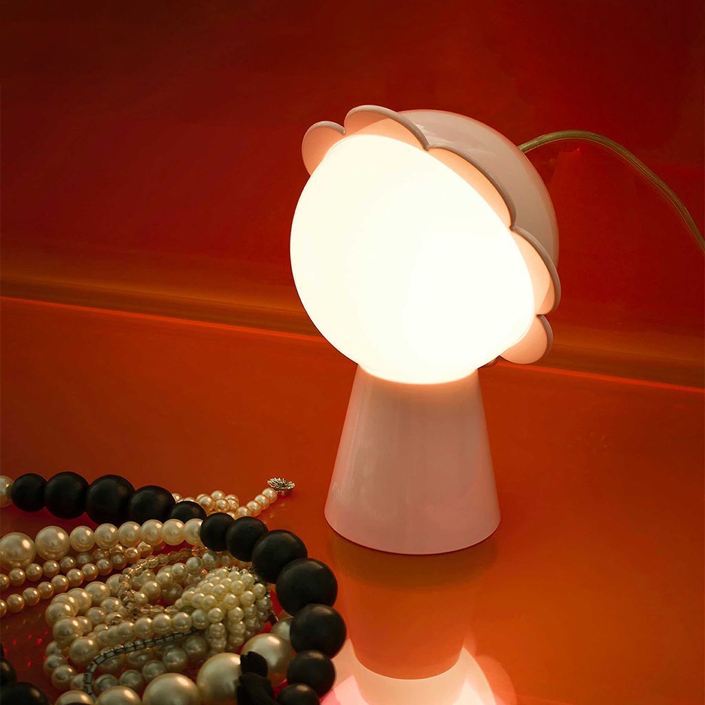 [product_category]-Qeeboo Daisy Table Lamp By Nika Zupanc, Grey-Qeeboo-8052049050340-50001GY-QEE-5