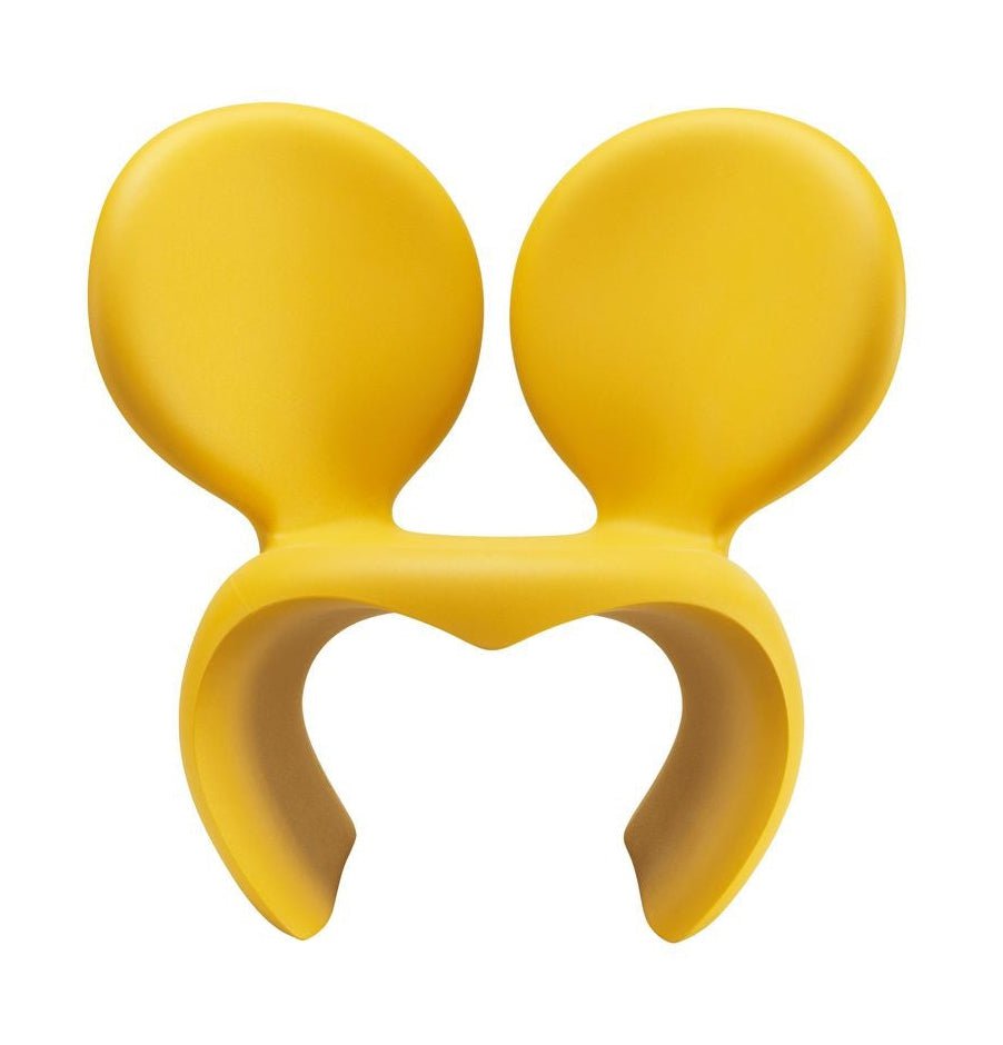 [product_category]-Qeeboo Don't F**K With The Mouse Chair Plastic, Yellow-Qeeboo-8052049058452-52001YE-QEE-1