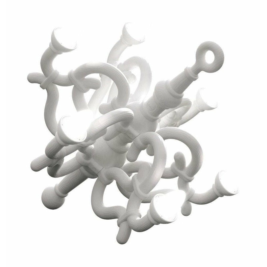 [product_category]-Qeeboo Fallen Chandelier Table Lamp Xl, White-Qeeboo-37002WH-QEE-1