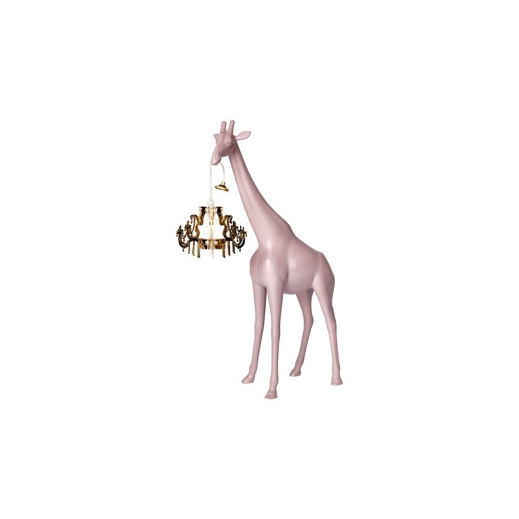 [product_category]-Qeeboo Giraffe In Love Floor Lamp Xs H 1m, Dusty Rose-Qeeboo-8052049054171-28001DR-QEE-5