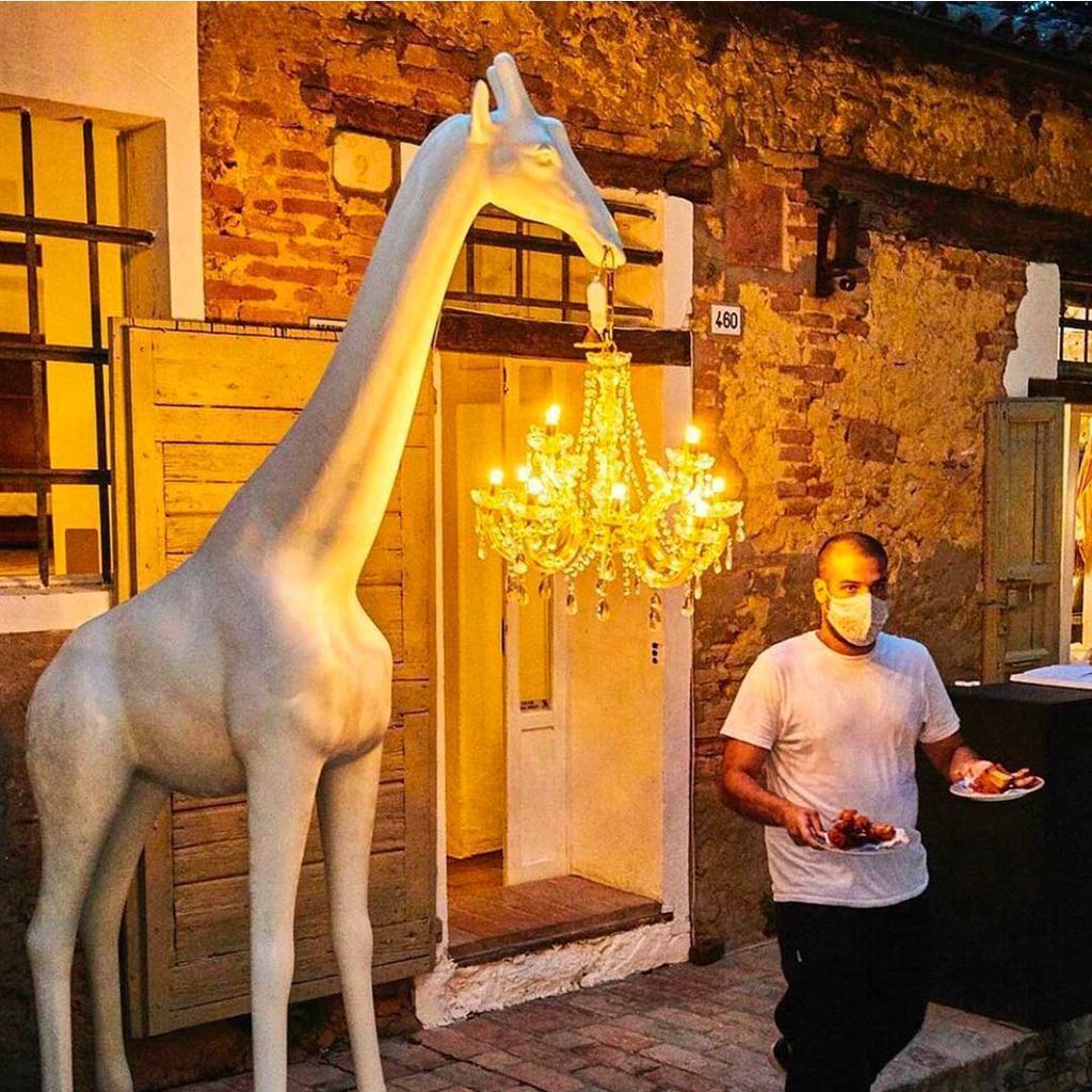 [product_category]-Qeeboo Giraffe In Love Outdoor Floor Lamp H 2.65m, White-Qeeboo-8052049056250-19004WH-QEE-4