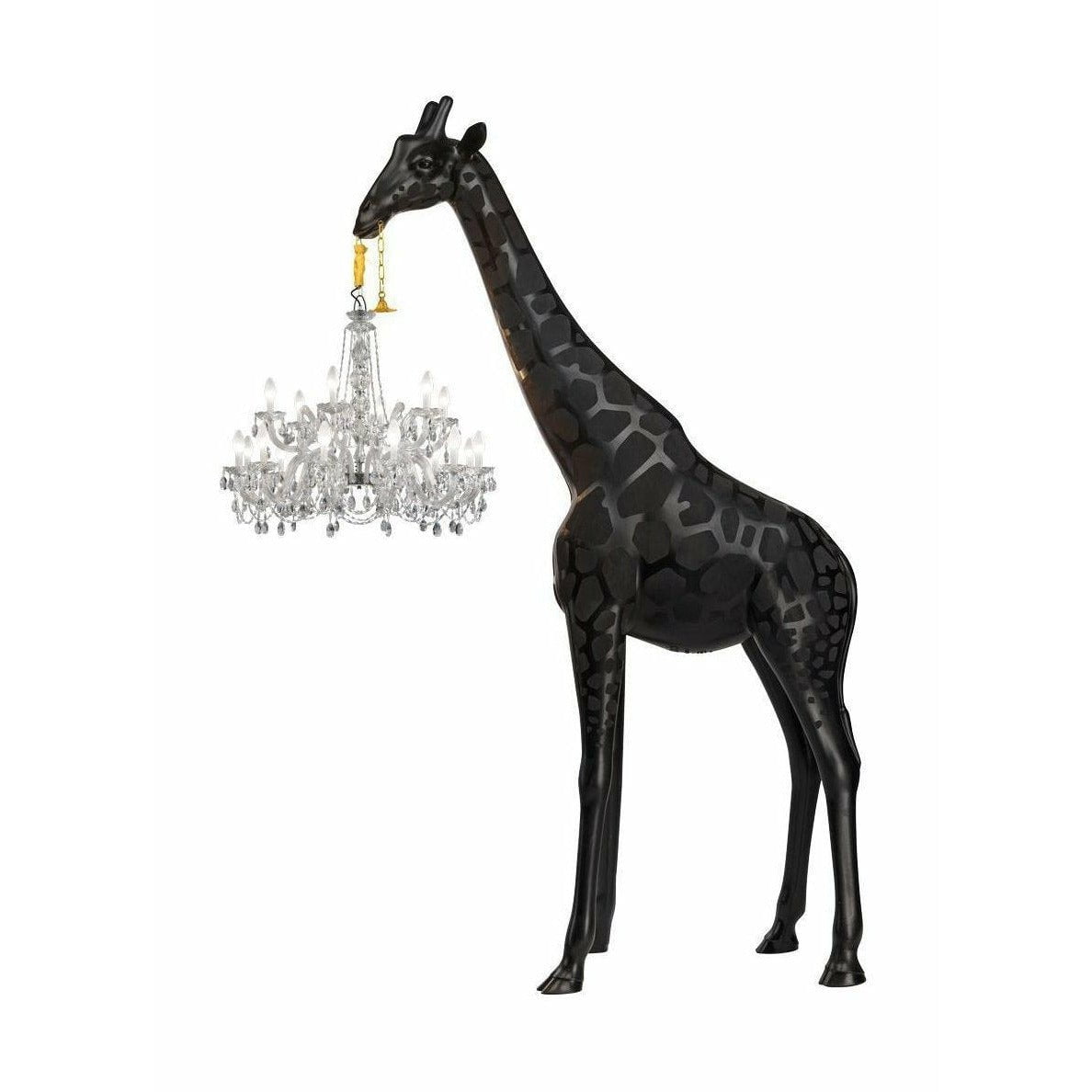 [product_category]-Qeeboo Giraffe In Love Outdoor Floor Lamp H 4m, Black-Qeeboo-8052049055239-19001BL-QEE-1