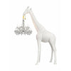  Giraffe In Love Outdoor Floor Lamp H 4m White