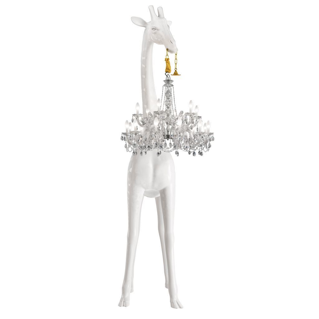 [product_category]-Qeeboo Giraffe In Love Outdoor Floor Lamp H 4m, White-Qeeboo-8052049054775-19001WH-QEE-2