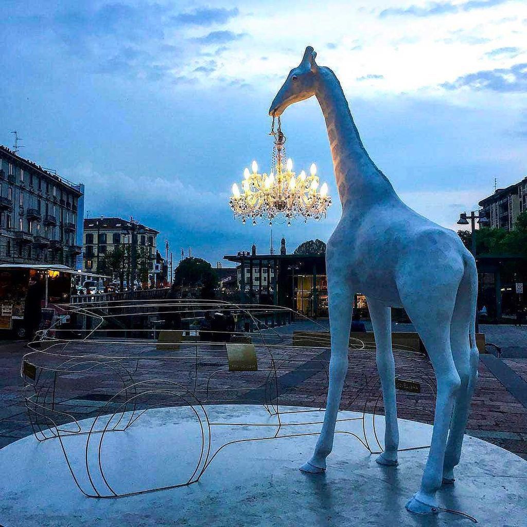 [product_category]-Qeeboo Giraffe In Love Outdoor Floor Lamp H 4m, White-Qeeboo-8052049054775-19001WH-QEE-7