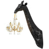  Giraffe In Love Wall Lamp H 1.73m Black