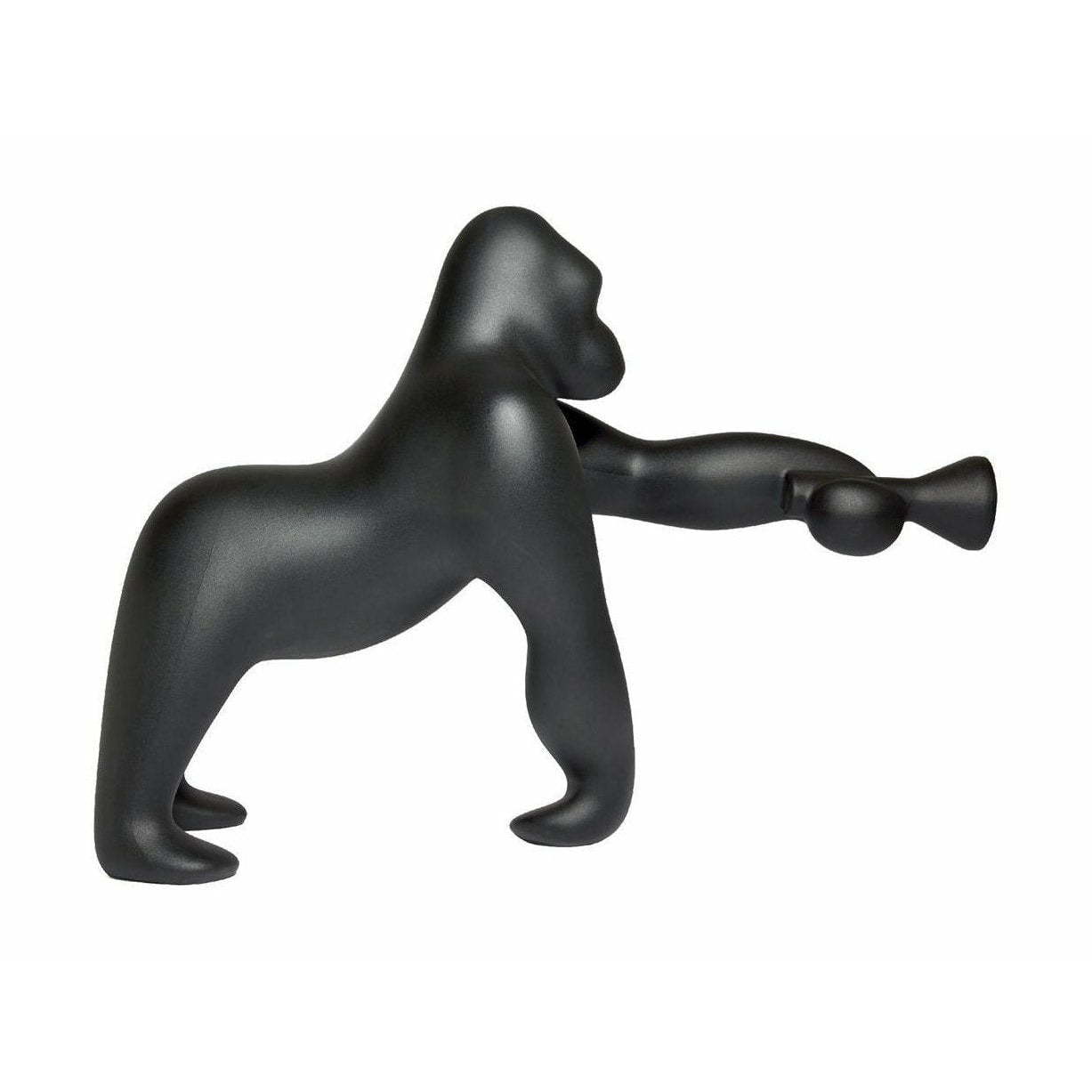[product_category]-Qeeboo Kong Floor Lamp By Stefano Giovannoni H 1.4m, Black-Qeeboo-1242250240754-10001BL-QEE-1