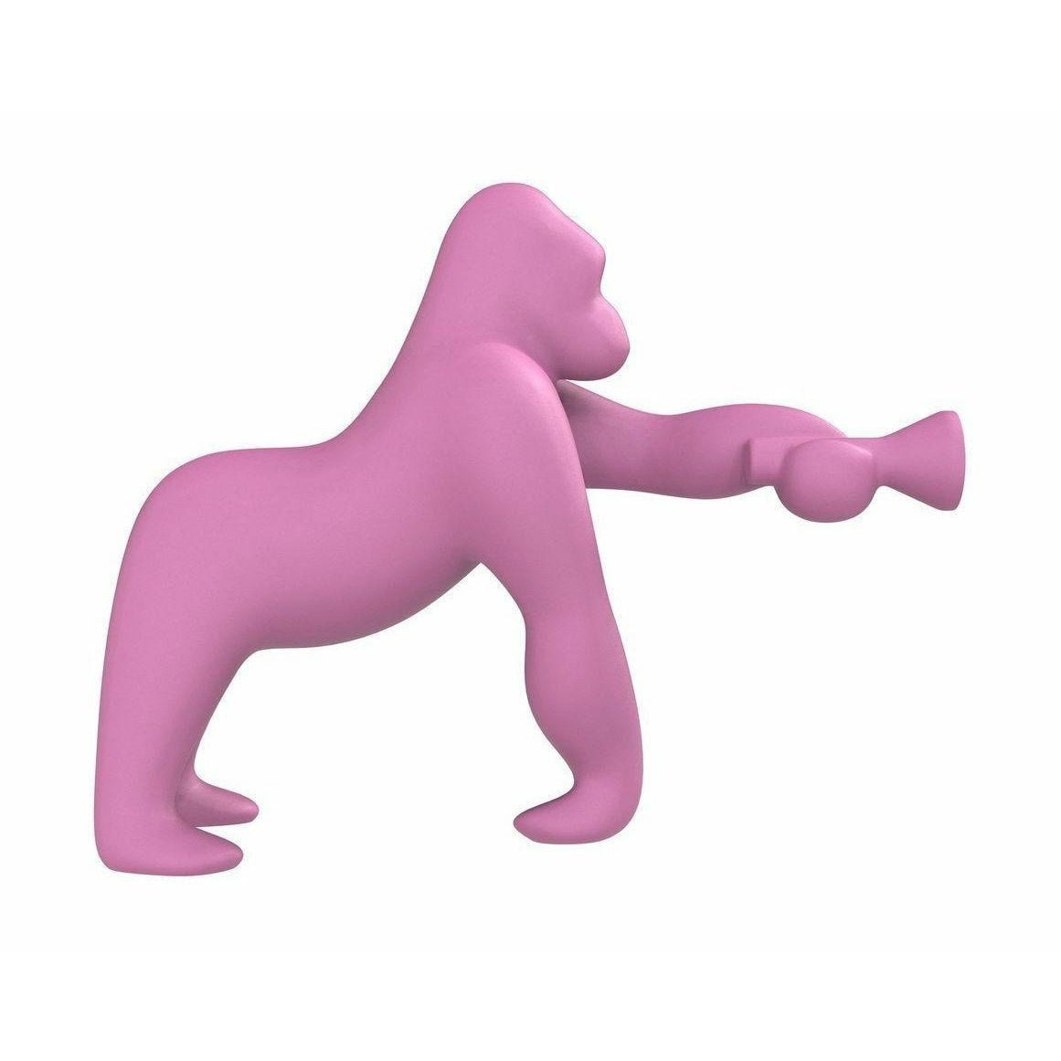 [product_category]-Qeeboo Kong Floor Lamp By Stefano Giovannoni H 1.4m, Pink-Qeeboo-8052049051934-10001PI-QEE-1