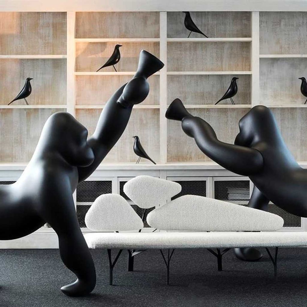 [product_category]-Qeeboo Kong Floor Lamp By Stefano Giovannoni H 1.4m, Pink-Qeeboo-8052049051934-10001PI-QEE-4