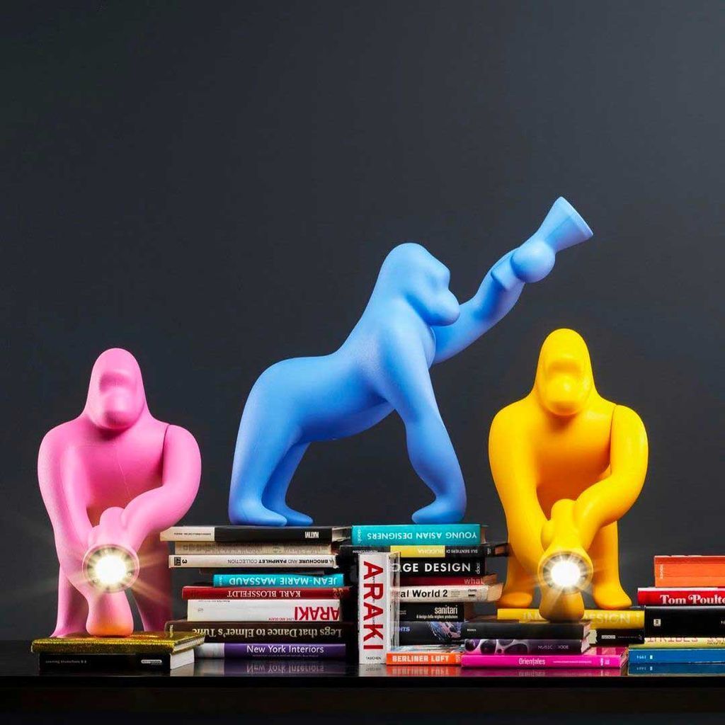 [product_category]-Qeeboo Kong Table Lamp By Stefano Giovannoni Xs, Ivory-Qeeboo-8052049053587-10002WH-QEE-3