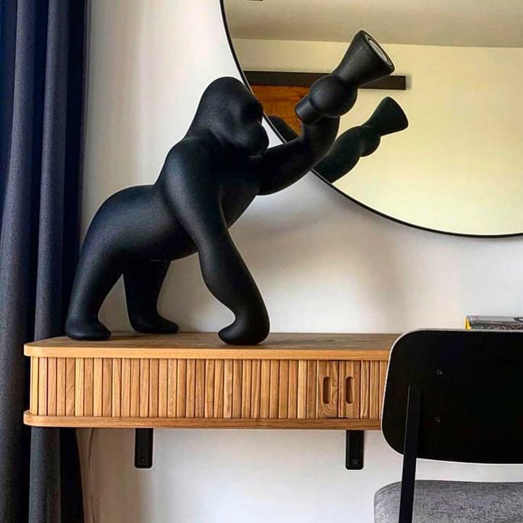 [product_category]-Qeeboo Kong Table Lamp By Stefano Giovannoni Xs, Ivory-Qeeboo-8052049053587-10002WH-QEE-9