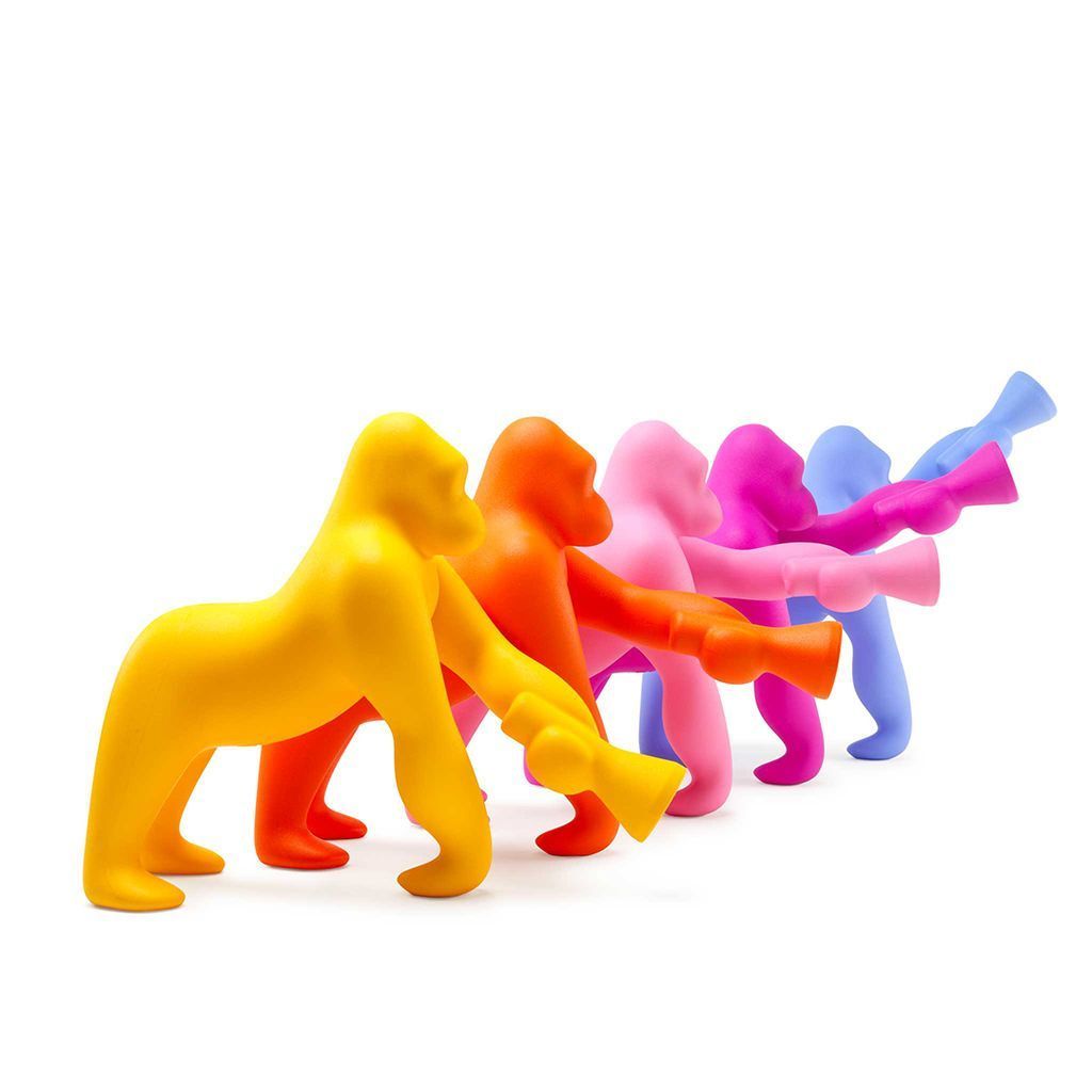 [product_category]-Qeeboo Kong Table Lamp By Stefano Giovannoni Xs, Yellow-Qeeboo-8052049053839-10002YE-QEE-2