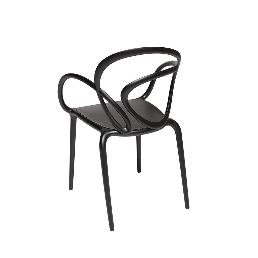 [product_category]-Qeeboo Loop Chair Set Of 2, Black-Qeeboo-8052049050807-30001BL-QEE-3
