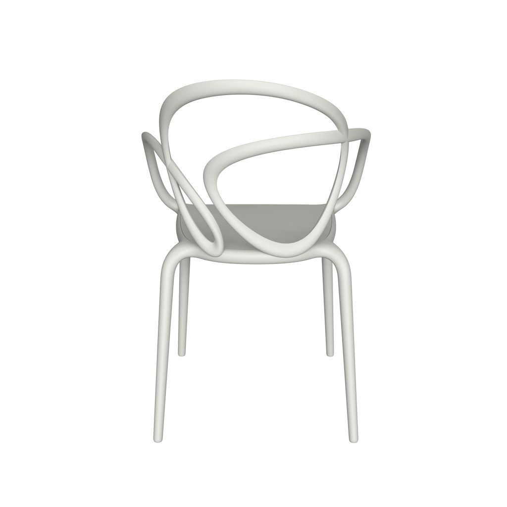 [product_category]-Qeeboo Loop Chair Set Of 2, White-Qeeboo-8052049050838-30001WH-QEE-2