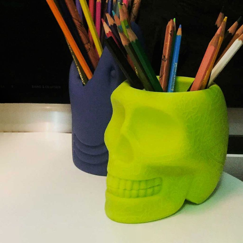 [product_category]-Qeeboo Mexico Planter And Pen Holder Xs, Cyan-Qeeboo-8052049055031-70010CY-QEE-5