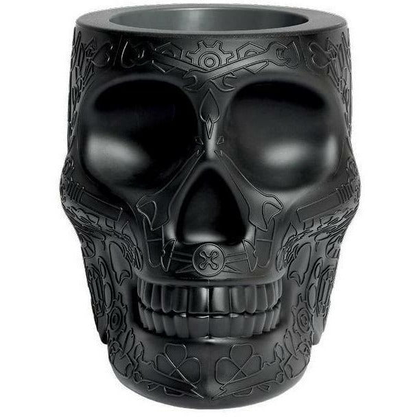 [product_category]-Qeeboo Mexico Planter/Champagne Cooler, Black-Qeeboo-8052049051132-70007BL-QEE-1