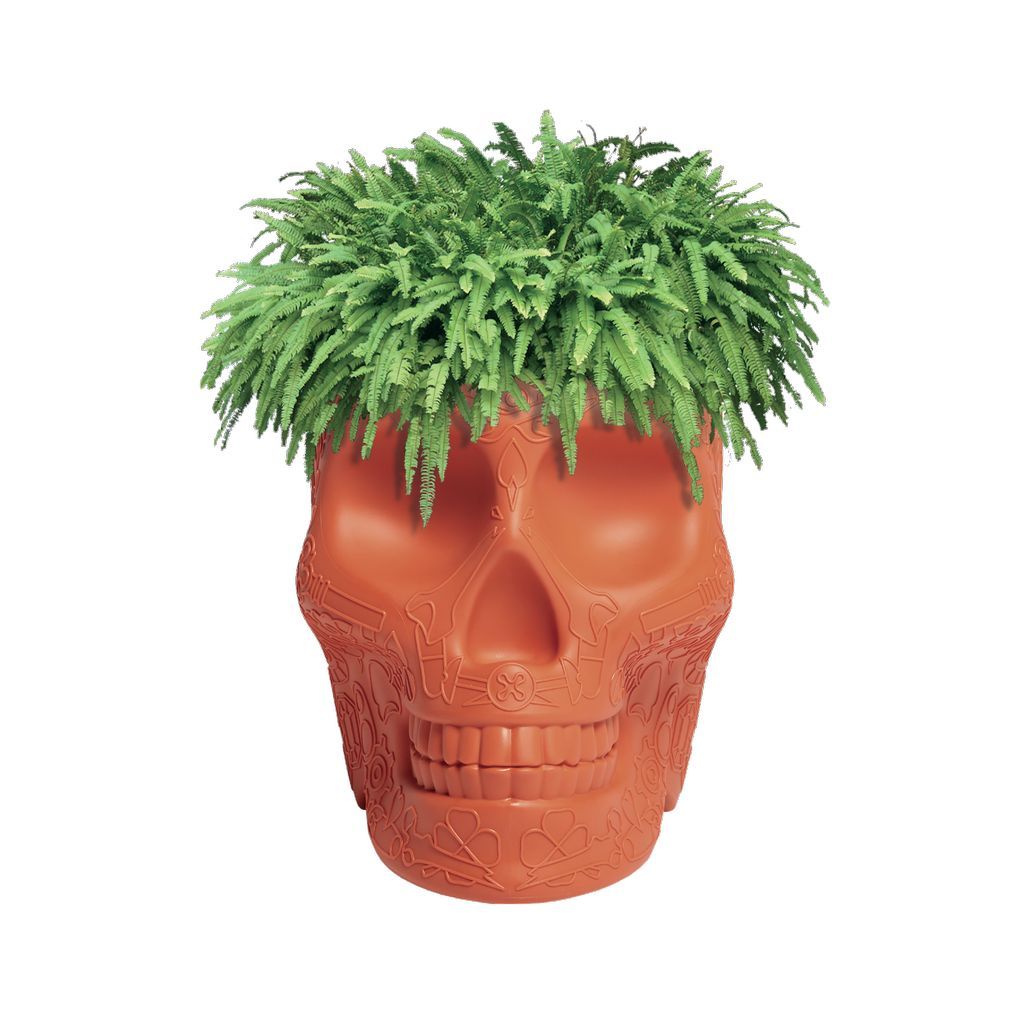 [product_category]-Qeeboo Mexico Planter/Champagne Cooler, Terracotta-Qeeboo-8052049051125-70007TE-QEE-2