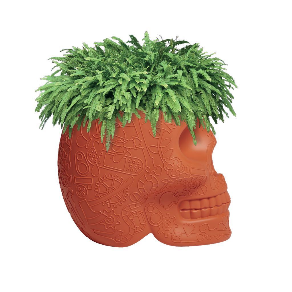 [product_category]-Qeeboo Mexico Planter/Champagne Cooler, Terracotta-Qeeboo-8052049051125-70007TE-QEE-3
