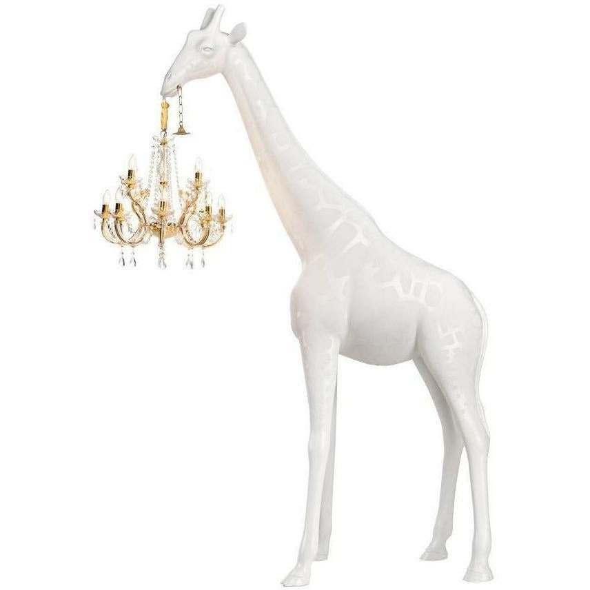 [product_category]-Qeeboo New Giraffe In Love Floor Lamp M H 2.65m, White-Qeeboo-8052049055888-19003WH-Z-QEE-1