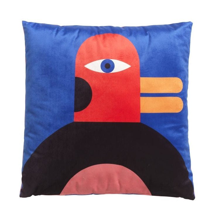 [product_category]-Qeeboo Oggian Cushion 45x45 Cm, Duck-Qeeboo-8052049057004-48001DU-QEE-1