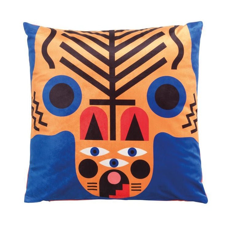 [product_category]-Qeeboo Oggian Cushion 45x45 Cm, Italian Tiger-Qeeboo-8052049057042-48001TG-QEE-1
