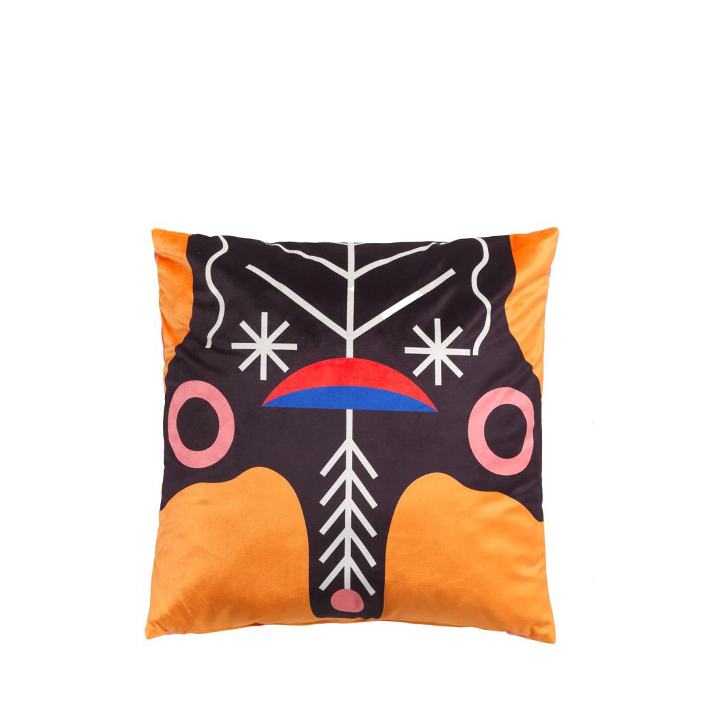 [product_category]-Qeeboo Oggian Cushion 45x45 Cm, Kinotto-Qeeboo-8052049056991-48001CH-QEE-2