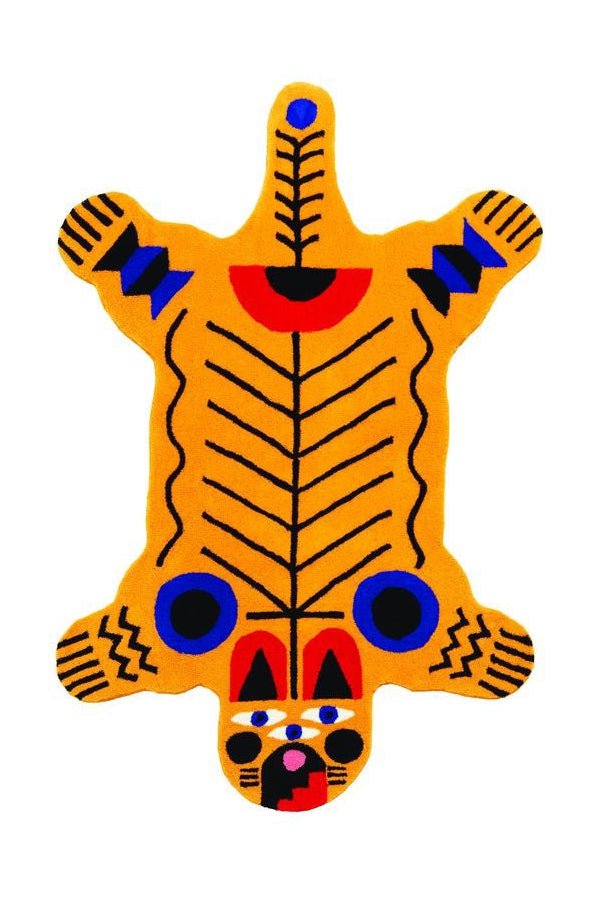 [product_category]-Qeeboo Oggian Rug, Italian Tiger L-Qeeboo-8052049056632-42106TG-L-QEE-1