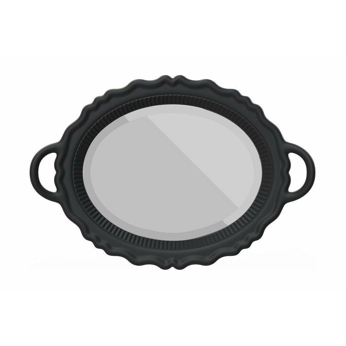 [product_category]-Qeeboo Plateau Miroir Mirror 110x76,5 Cm, Black-Qeeboo-8052049053013-41001BL-QEE-1