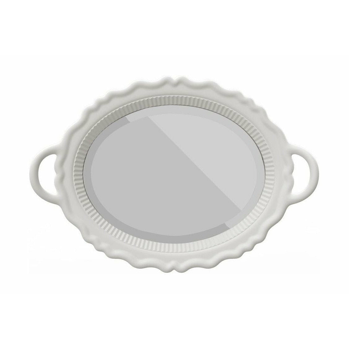[product_category]-Qeeboo Plateau Miroir Mirror 110x76,5 Cm, White-Qeeboo-8052049053020-41001WH-QEE-1