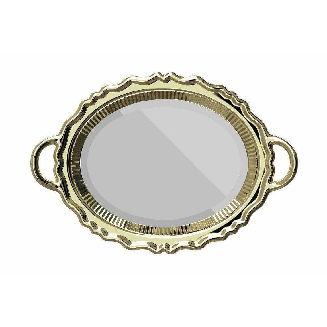 [product_category]-Qeeboo Plateau Miroir Mirror Metal Finish 110x76,5 Cm, Gold-Qeeboo-8052049053037-41001GO-QEE-1
