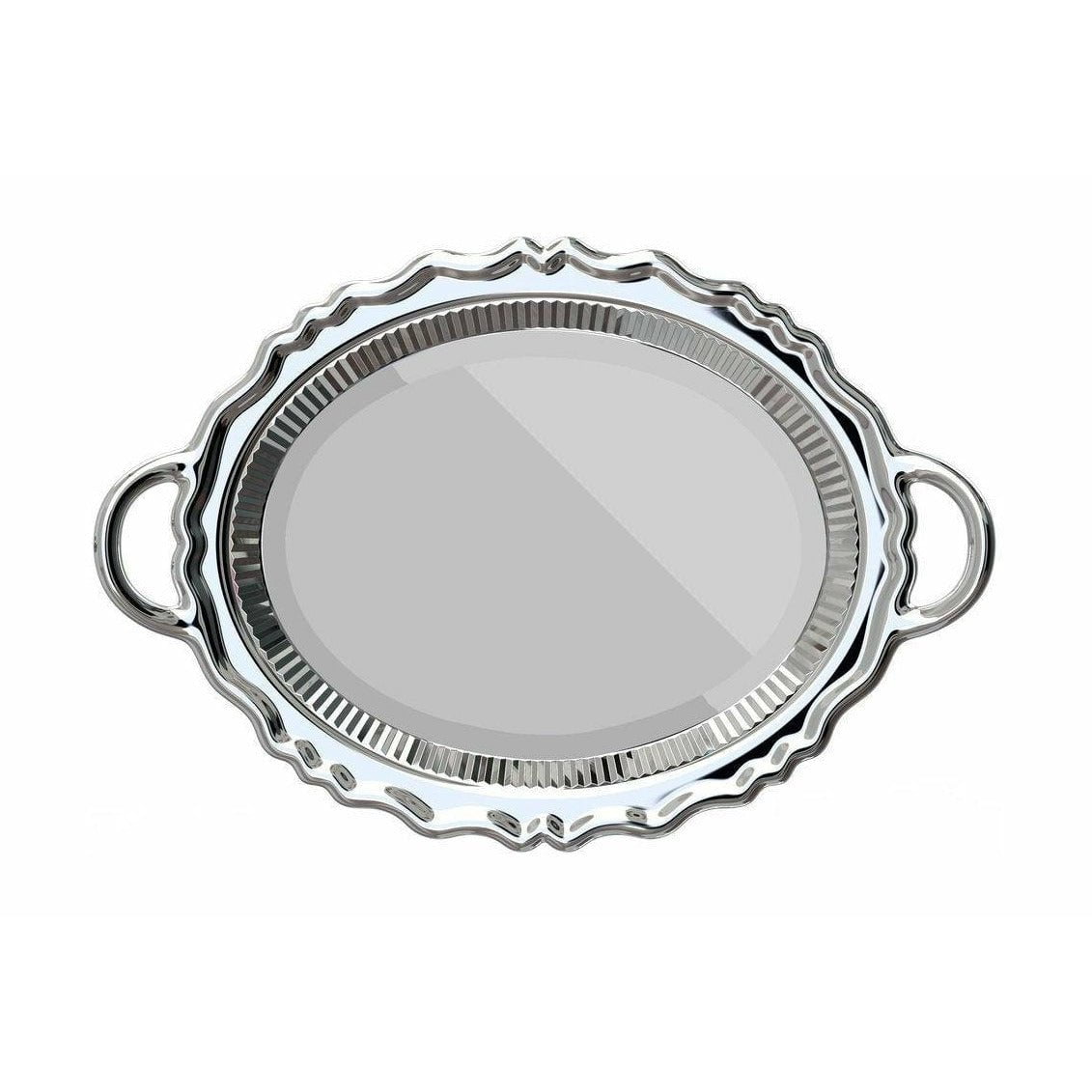 [product_category]-Qeeboo Plateau Miroir Mirror Metal Finish 110x76,5 Cm, Silver-Qeeboo-8052049053044-41001SI-QEE-1