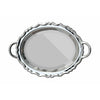 Qeeboo Plateau Miroir Mirror Metal Finish 110x76,5 Cm, Silver