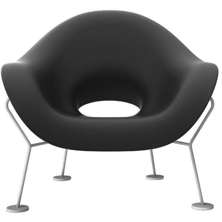[product_category]-Qeeboo Pupa Armchair Powder Coat Outdoor, Black-Qeeboo-8052049050579-60001BL-PC-QEE-1