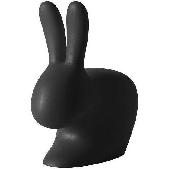 [product_category]-Qeeboo Rabbit Baby Chair, Black-Qeeboo-8052049050593-90001BL-QEE-1