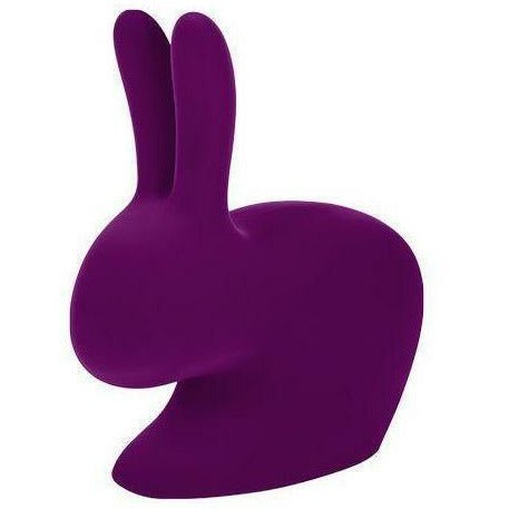 [product_category]-Qeeboo Rabbit Velvet Bookend Xs, Purple-Qeeboo-8052049053815-90007VI-FL-QEE-1
