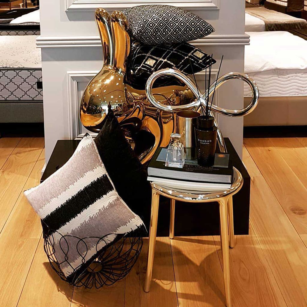 [product_category]-Qeeboo Ribbon Chair Metal Finish By Nika Zupanc Set Of 2, Silver-Qeeboo-8052049051743-80002SI-QEE-10