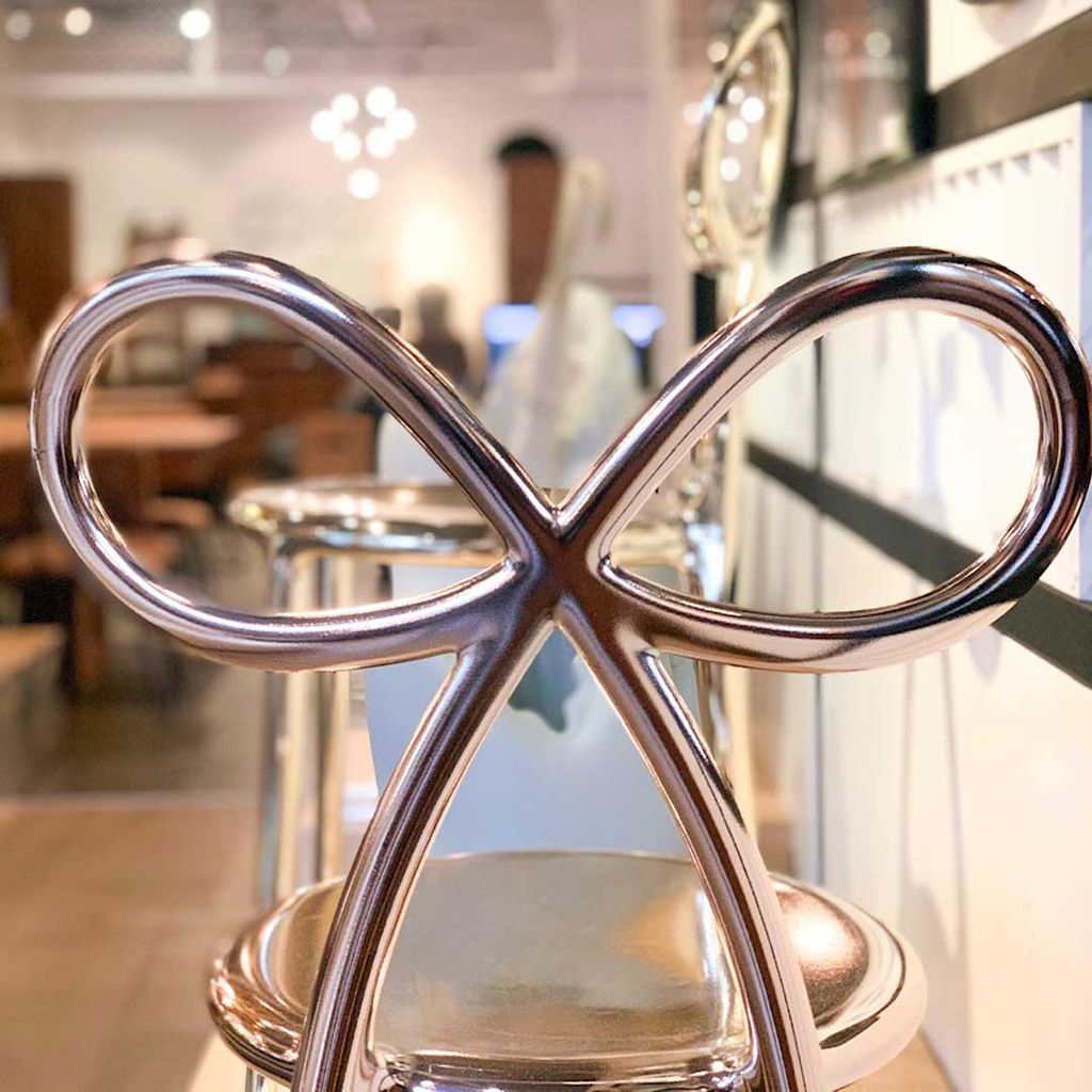 [product_category]-Qeeboo Ribbon Chair Metal Finish By Nika Zupanc Set Of 2, Silver-Qeeboo-8052049051743-80002SI-QEE-11