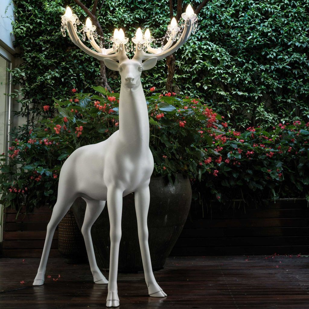 [product_category]-Qeeboo Sherwood Floor Lamp By Marcantonio H 2m, Deep Forest-Qeeboo-8052049056410-38001DF-QEE-5
